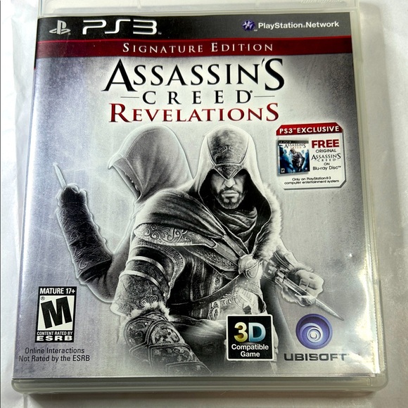 PS3 Assassins creed revelation game M CIB with bonus content - Picture 1 of 3